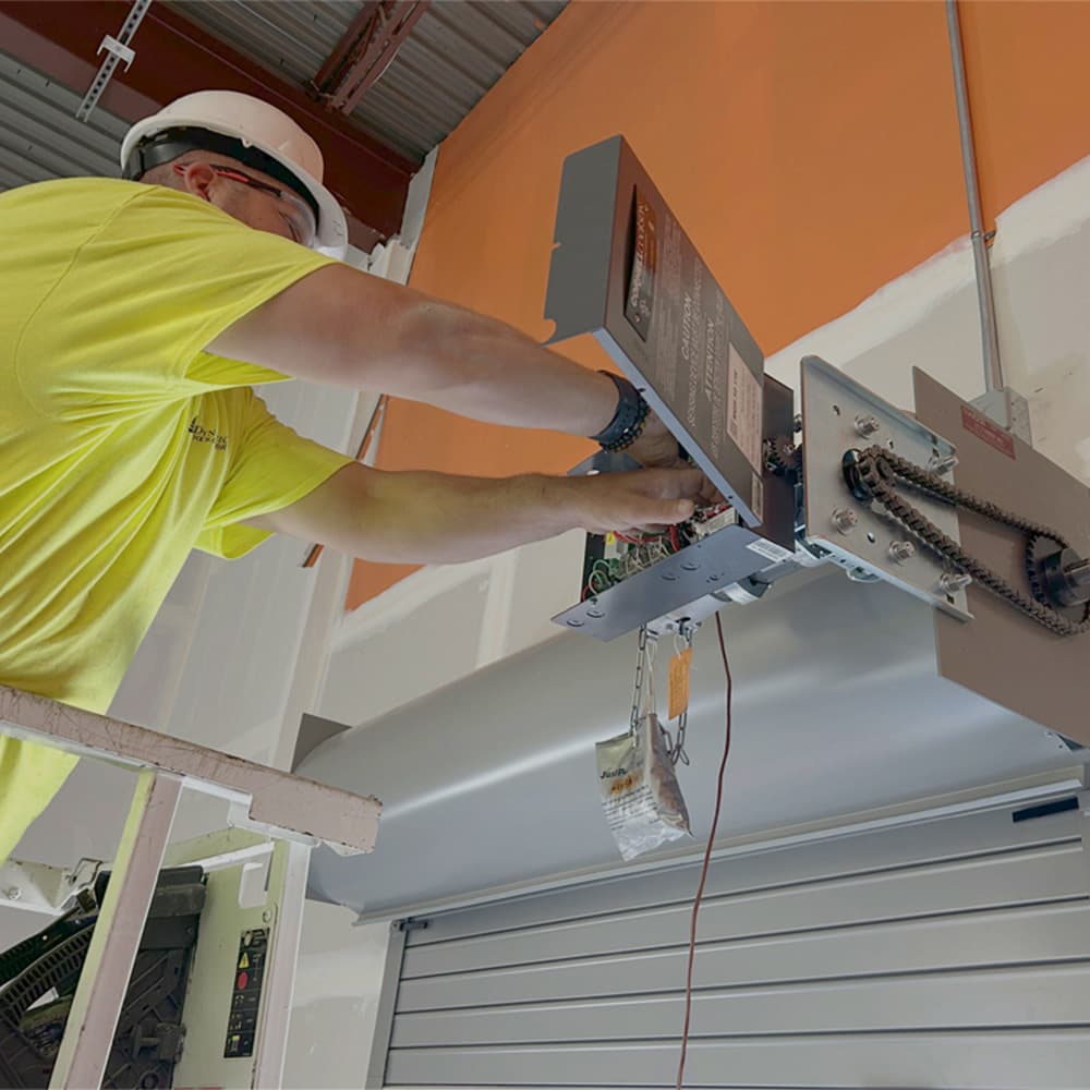 repairing overhead door